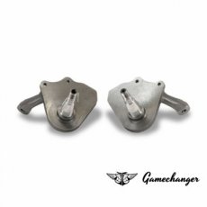 lowering steering knuckle (pair) - VW Beetle - link pin - disc brake